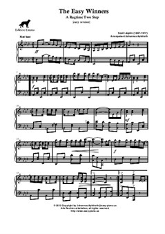 The Easy Winners, Ragtime by Scott Joplin [Easy Version]